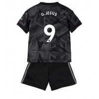 Arsenal Gabriel Jesus #9 Fußballbekleidung Auswärtstrikot Kinder 2022-23 Kurzarm (+ kurze hosen)